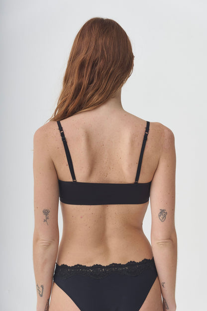 Corpiño Pearl - Negro