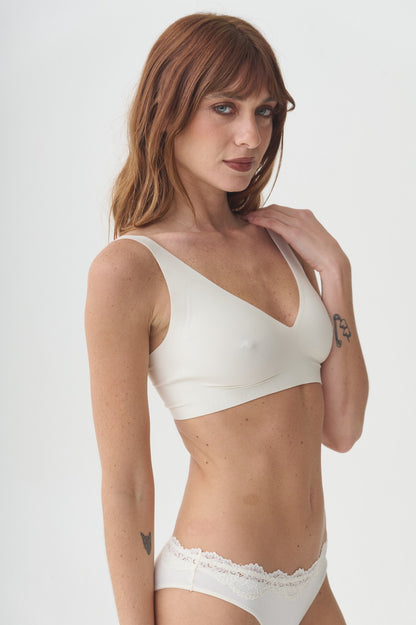 Corpiño Ruby - Off White