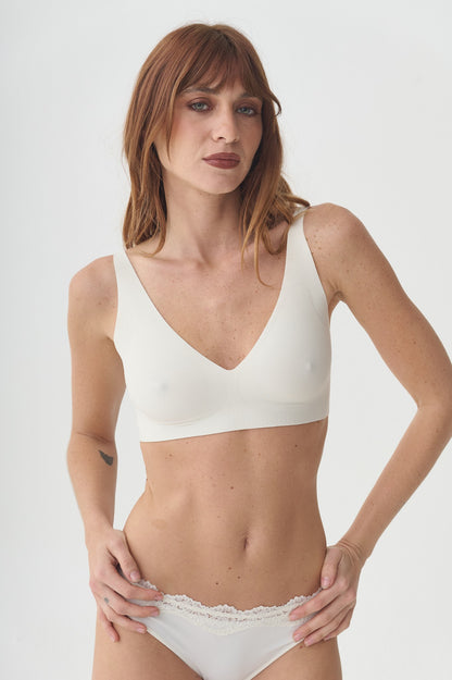 Corpiño Ruby - Off White