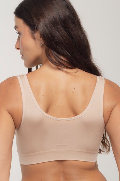 Corpiño modelante sin costura - Nude