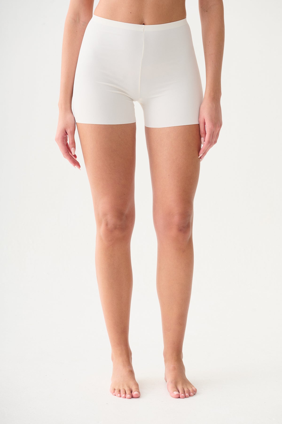 Short Sin Costuras Mujer - Blanco
