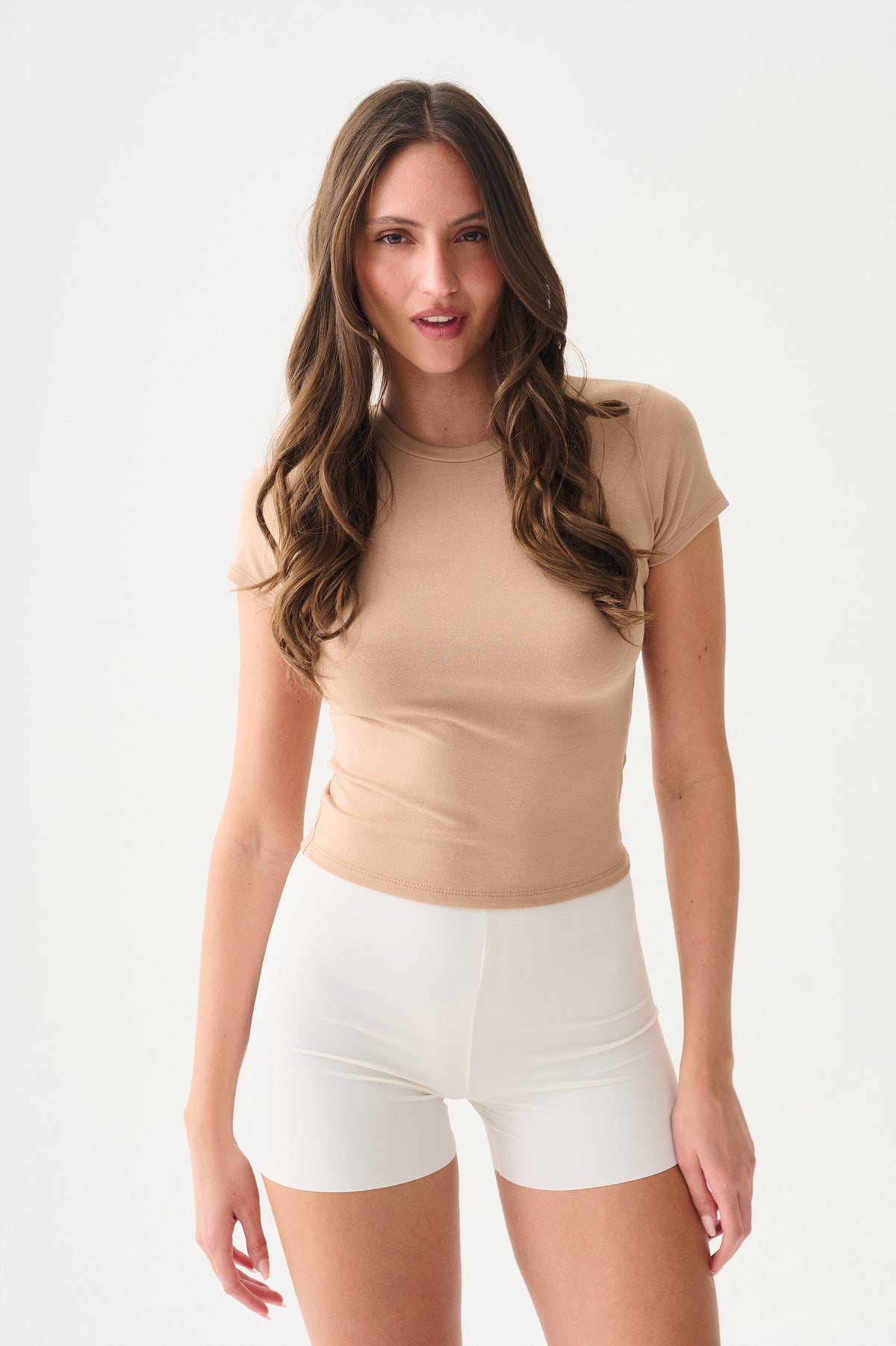 Short Sin Costuras Mujer - Blanco